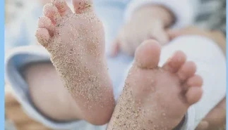 Baby feet- reflexology in York