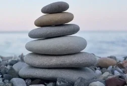 Stones balancing - reflexology